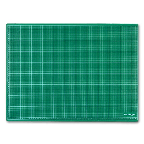 Snijmat zwart/groen 60x90