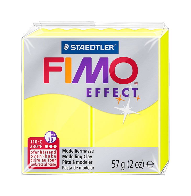 Staedtler fimo klei effect no 101 neon geel