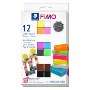 Staedtler fimo soft set 12 neon
