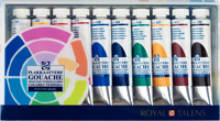 Talens gouache 20ml - set 10 basis