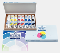 Talens gouache 20ml - set 8 mengen