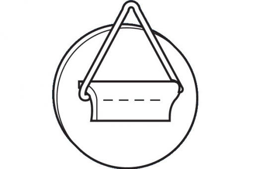 Tegelhanger 25mm (0.3kg draagkracht)