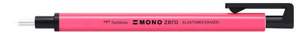 Tombow mono zero precision eraser neon roze 2.3