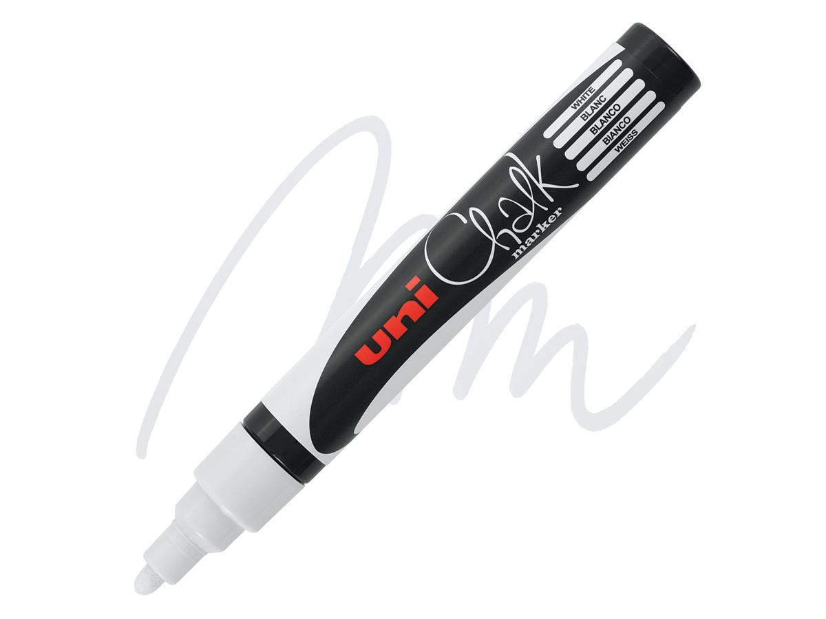 Uni-ball chalk krijtmarker met conische punt medium