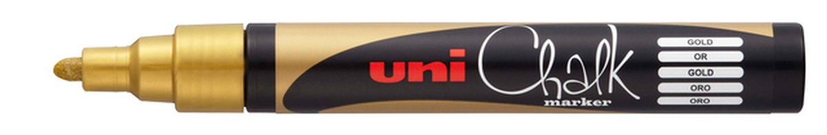 Uni-ball chalk krijtmarker met conische punt medium