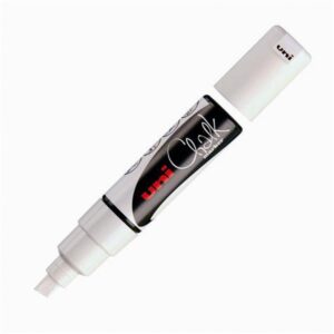 Uni-ball chalk krijtmarker met schuine punt breed