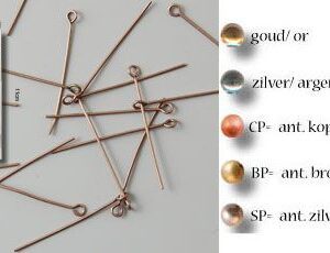 Vaessen Creative - kettelstift 32mmm copperplated