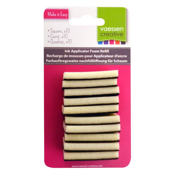 Vaessen Creative mini ink applicator navulling rechthoek