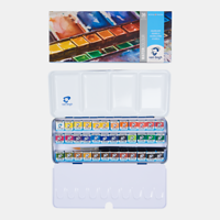 Van Gogh aquarelverf 1/2 napje - set 36 metaal