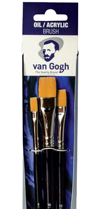 Van Gogh penselen serie 294 - set 8/12/16 plat