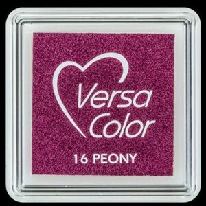 Versacolor inkpad 3x3 16 peony