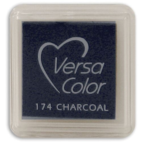 Versacolor inkpad 3x3 174 houtskool