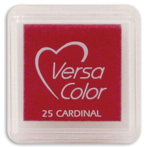 Versacolor inkpad 3x3 25 kardinaal