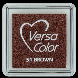 Versacolor inkpad 3x3 54 brown