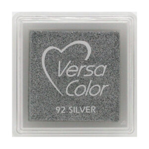 Versacolor inkpad 3x3 92 zilver