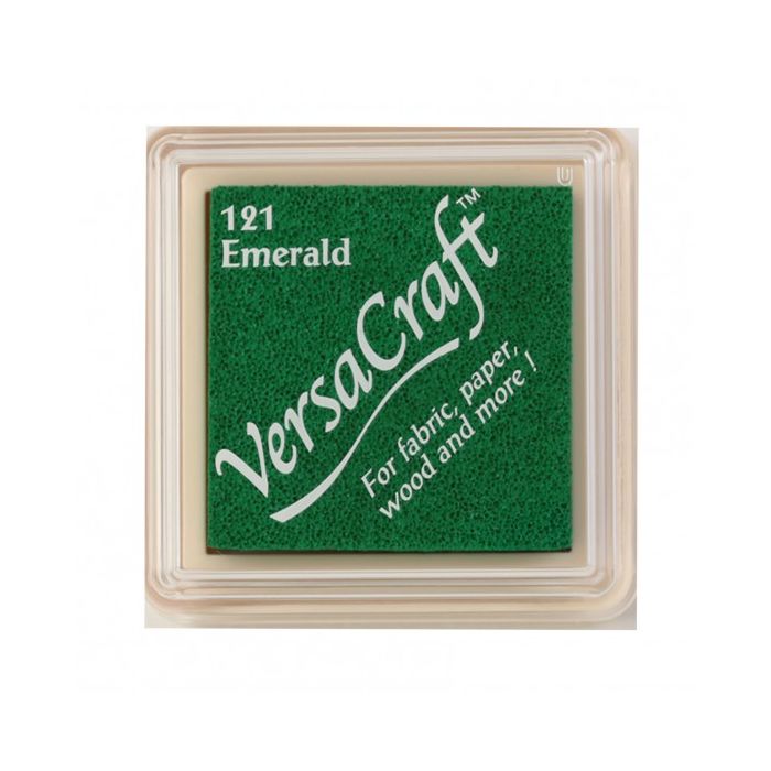 Versacraft inkpad 3x3 121 emeraldgroen