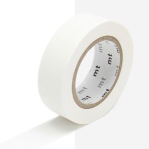 Washitape Ikigai - serie zwart/wit - matte white