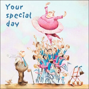 Wenskaart blic Marius van Dokkum - Your special day - 12 x 12