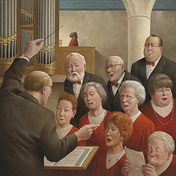 Wenskaart Marius van Dokkum - Toontje hoger - 10 x 10