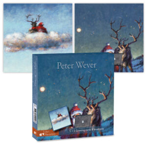 Wenskaartenset Peter Wever kerst