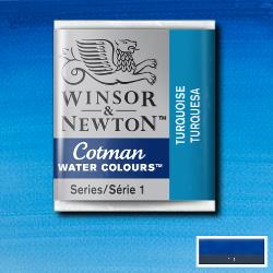 Winsor & Newton Cotman aquarelverf 1/2 napje - 654 turkoois