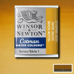 Winsor & Newton Cotman aquarelverf 1/2 napje - 744 gele oker
