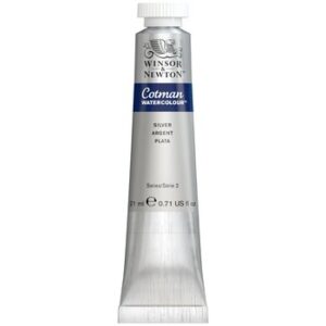 Winsor & Newton Cotman aquarelverf 21ml - 617 zilver