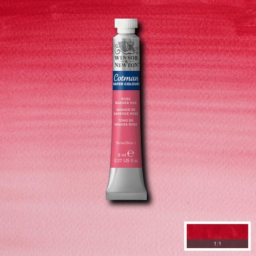 Winsor & Newton Cotman aquarelverf 8ml - 580 rosemadder hue