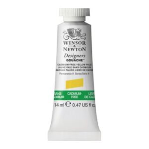 Winsor & Newton designers gouache serie 4 - 907 cadmium free yellow pale