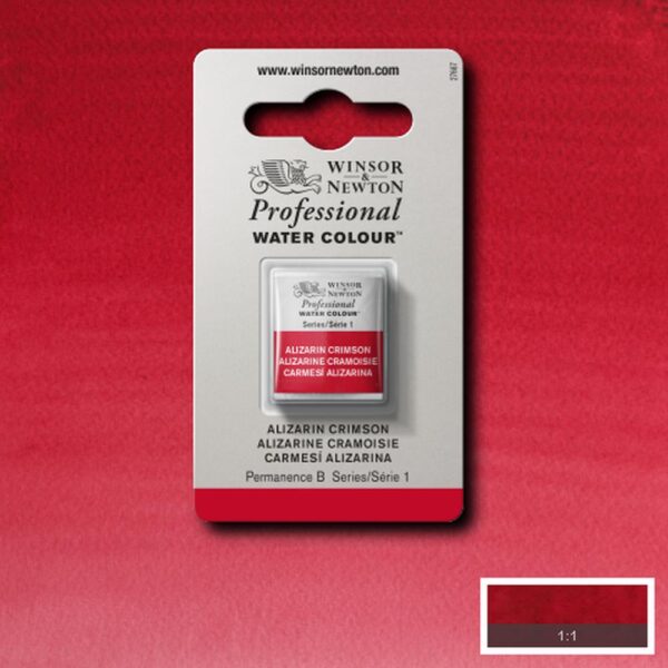 Winsor & Newton PWC 1/2 napje S1 - 004 alizarin crimson