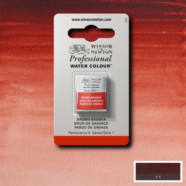 Winsor & Newton PWC 1/2 napje S1 - 179 brown madder