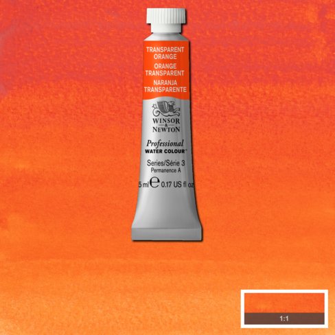 Winsor & Newton PWC 5ml S3 650 transparant orange