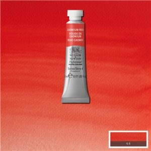 Winsor & Newton PWC 5ml S4 094 cadmium red