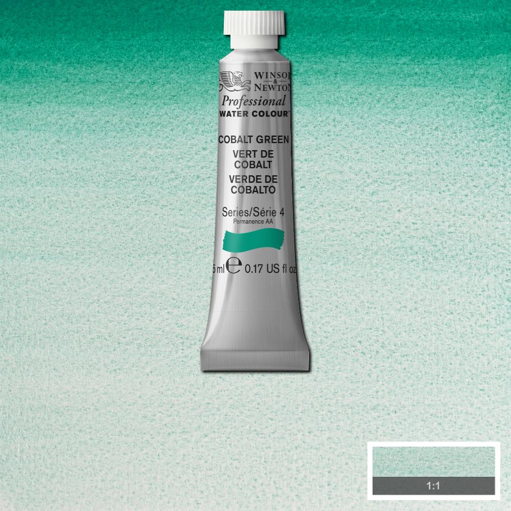 Winsor & Newton PWC 5ml S4 - 184 cobalt green
