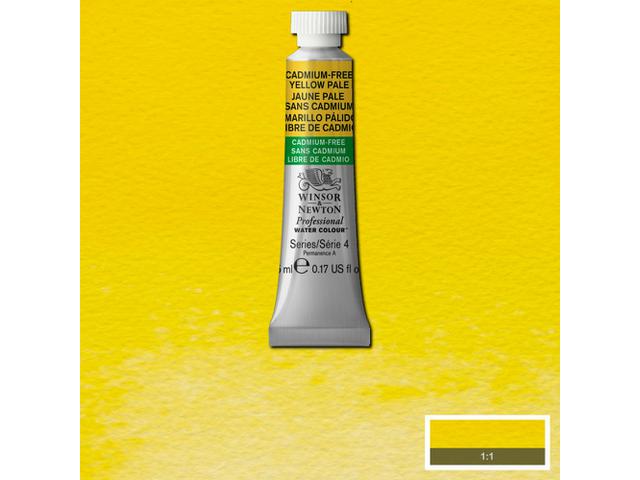 Winsor & Newton PWC 5ml S4 890 cadmium-free yellow pale