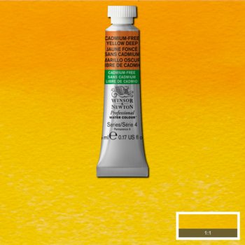 Winsor & Newton PWC 5ml S4 891 cadmium-free yellow deep