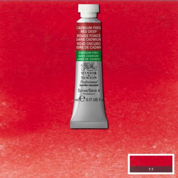 Winsor & Newton PWC 5ml S4 895 cadmium-free red deep