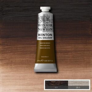 Winsor & Newton Winton olieverf 37ml - 676 vandijcke bruin