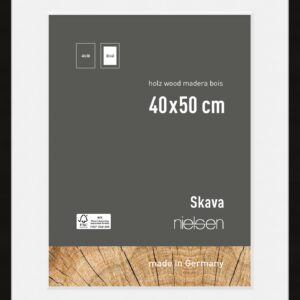Wissellijst Nielsen Skava zwart - 40x50