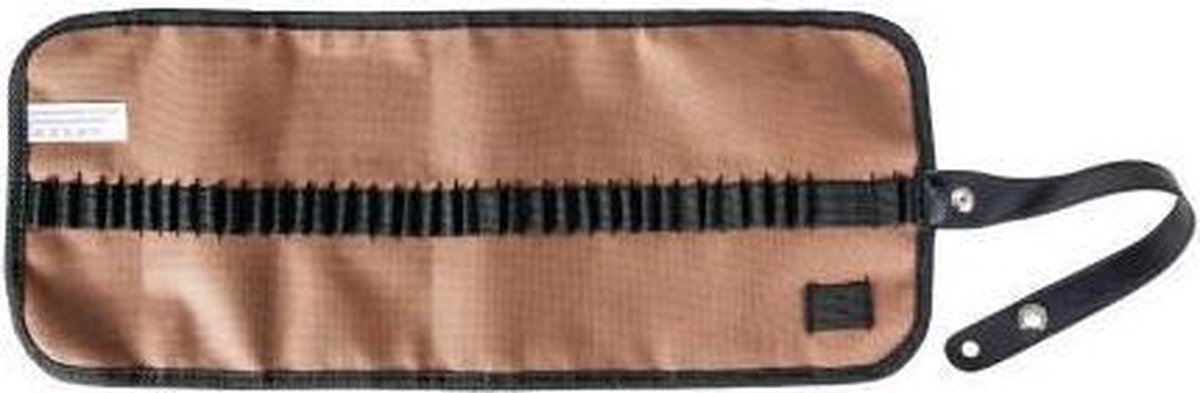 AMI Potloden wrap/etui bruin