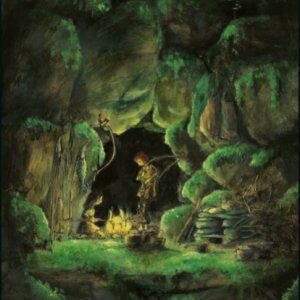 Ansichtkaart PC4565 - Ronia and Birk in the Bears cave