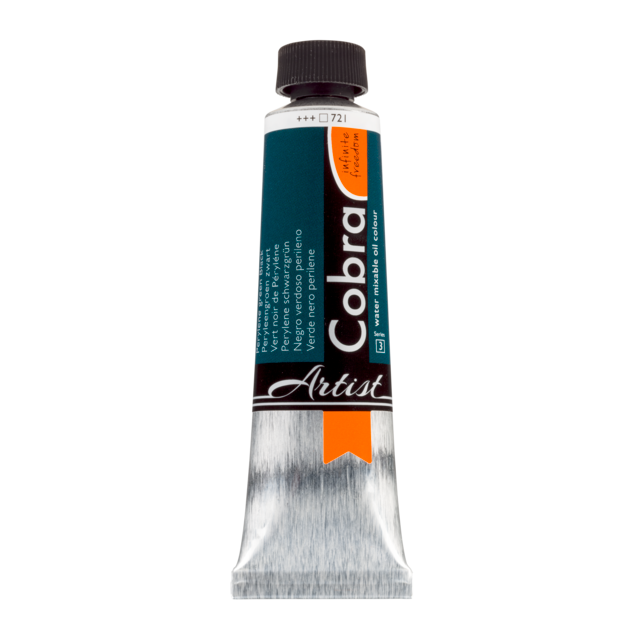 Cobra artist 40ml S3 - 721 perylene groenzwart