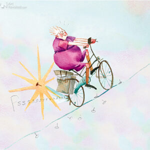Wenskaart blic Marius van Dokkum -oeps - 12 x 12