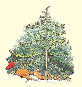 Wenskaart - Silent night, Anita Jeram