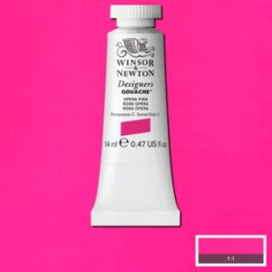 Winsor & Newton designers gouache S2 - 440 opera pink