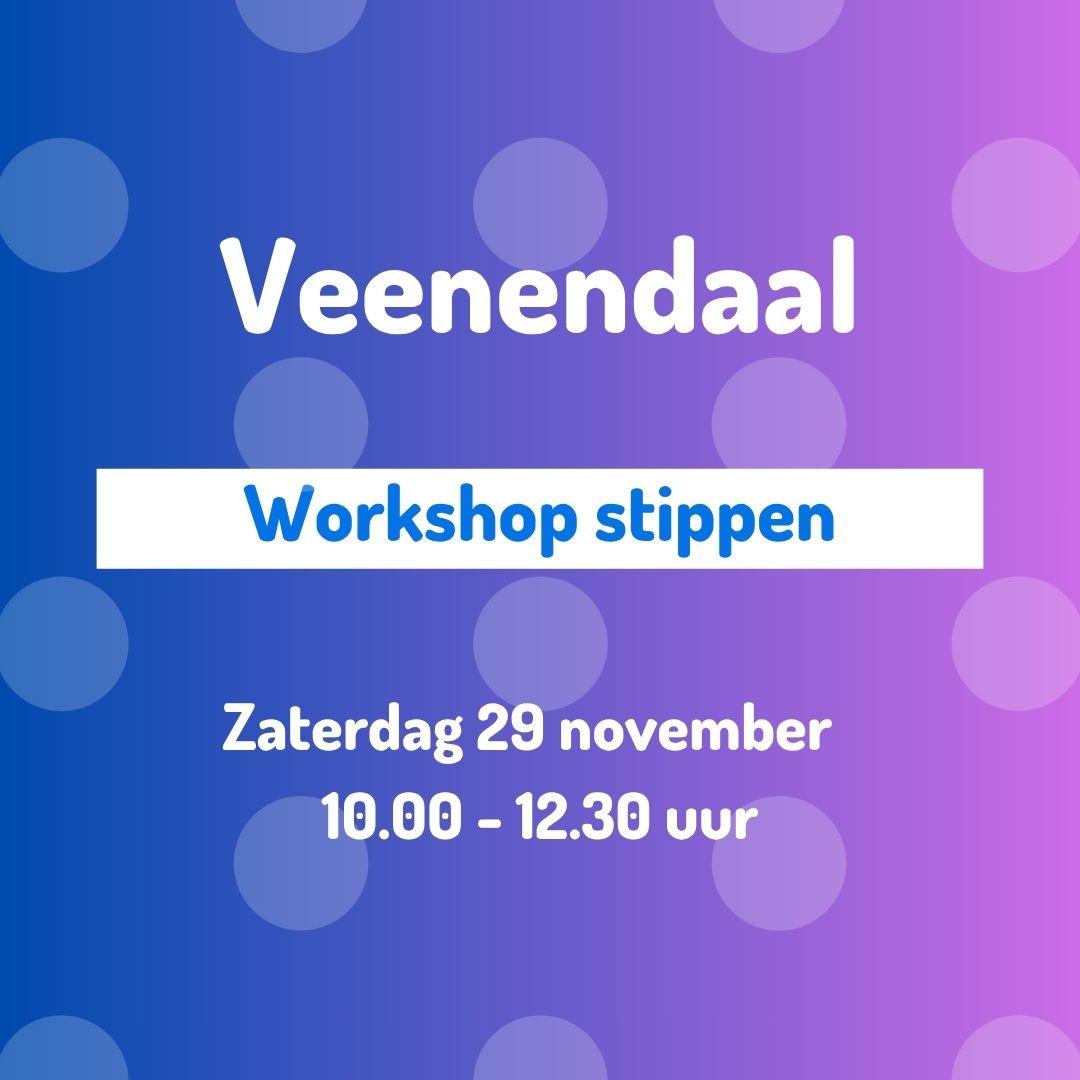 Workshop porselein stippen 29 november