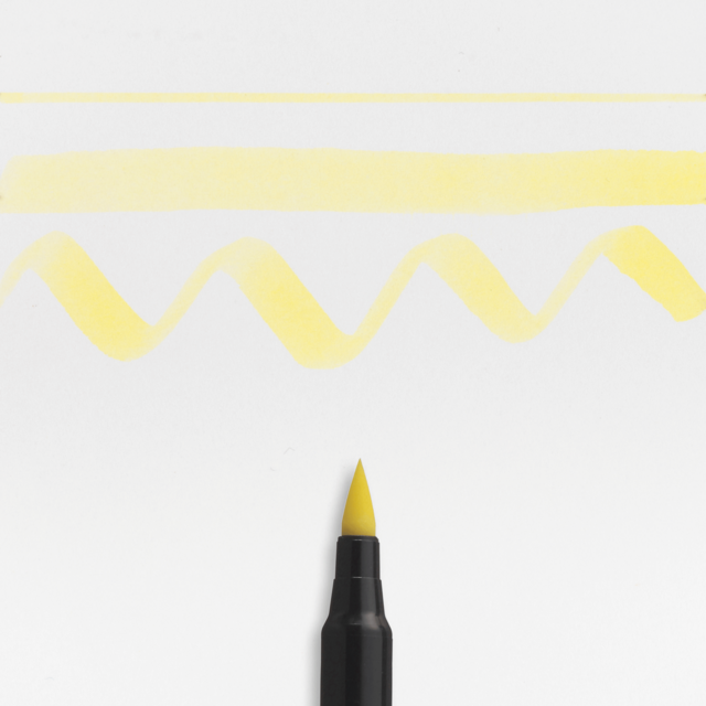 Sakura Koi brushpen - 202 lemon yellow light