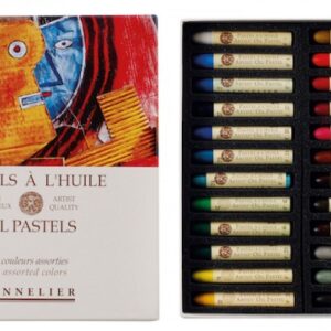 Sennelier oliepastel - set 24 Assorted colors