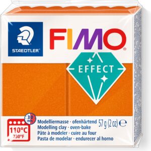 Staedtler fimo klei effect 57gr - 10 metallic orange