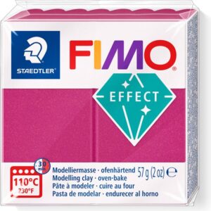 Staedtler fimo klei effect 57gr - 21 metallic bordeaux